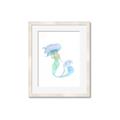 Picture of Mermaid Ana _GroupedProduct_Rectangle_Portrait_Mini_ _GroupedProduct_Rectangle_Portrait_Framed_Matted_