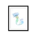 Picture of Mermaid Ana _GroupedProduct_Rectangle_Portrait_Mini_ _GroupedProduct_Rectangle_Portrait_Framed_Matted_