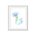 Picture of Mermaid Ana _GroupedProduct_Rectangle_Portrait_Mini_ _GroupedProduct_Rectangle_Portrait_Framed_Matted_