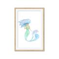 Picture of Mermaid Ana _GroupedProduct_Rectangle_Portrait_Mini_ _GroupedProduct_Rectangle_Portrait_Framed_Matted_