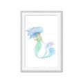 Picture of Mermaid Ana _GroupedProduct_Rectangle_Portrait_Mini_ _GroupedProduct_Rectangle_Portrait_Framed_Matted_