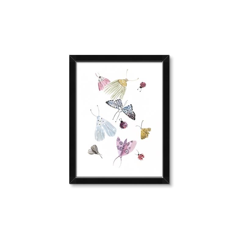 Picture of Fun Insects _GroupedProduct_Rectangle_Portrait_Mini_ _GroupedProduct_Rectangle_Portrait_Framed_Matted_