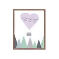 Picture of Be Brave II Pastel _GroupedProduct_Rectangle_Portrait_Mini_ _GroupedProduct_Rectangle_Portrait_Framed_Matted_