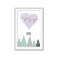 Picture of Be Brave II Pastel _GroupedProduct_Rectangle_Portrait_Mini_ _GroupedProduct_Rectangle_Portrait_Framed_Matted_