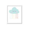 Picture of Blue Cloud _GroupedProduct_Rectangle_Portrait_Mini_ _GroupedProduct_Rectangle_Portrait_Framed_Matted_