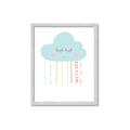 Picture of Blue Cloud _GroupedProduct_Rectangle_Portrait_Mini_ _GroupedProduct_Rectangle_Portrait_Framed_Matted_