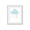 Picture of Blue Cloud _GroupedProduct_Rectangle_Portrait_Mini_ _GroupedProduct_Rectangle_Portrait_Framed_Matted_