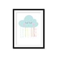 Picture of Blue Cloud _GroupedProduct_Rectangle_Portrait_Mini_ _GroupedProduct_Rectangle_Portrait_Framed_Matted_