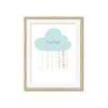 Picture of Blue Cloud _GroupedProduct_Rectangle_Portrait_Mini_ _GroupedProduct_Rectangle_Portrait_Framed_Matted_
