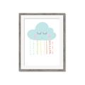Picture of Blue Cloud _GroupedProduct_Rectangle_Portrait_Mini_ _GroupedProduct_Rectangle_Portrait_Framed_Matted_