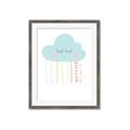Picture of Blue Cloud _GroupedProduct_Rectangle_Portrait_Mini_ _GroupedProduct_Rectangle_Portrait_Framed_Matted_