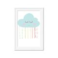 Picture of Blue Cloud _GroupedProduct_Rectangle_Portrait_Mini_ _GroupedProduct_Rectangle_Portrait_Framed_Matted_