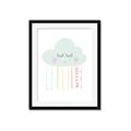 Picture of Gray Cloud _GroupedProduct_Rectangle_Portrait_Mini_ _GroupedProduct_Rectangle_Portrait_Framed_Matted_