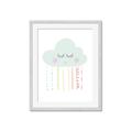 Picture of Gray Cloud _GroupedProduct_Rectangle_Portrait_Mini_ _GroupedProduct_Rectangle_Portrait_Framed_Matted_