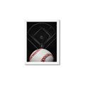 Picture of Baseball Game Plan _GroupedProduct_Rectangle_Portrait_Mini_ _GroupedProduct_Rectangle_Portrait_Framed_Matted_