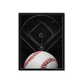 Picture of Baseball Game Plan _GroupedProduct_Rectangle_Portrait_Mini_ _GroupedProduct_Rectangle_Portrait_Framed_Matted_