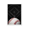 Picture of Baseball Game Plan _GroupedProduct_Rectangle_Portrait_Mini_ _GroupedProduct_Rectangle_Portrait_Framed_Matted_