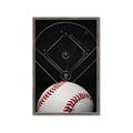Picture of Baseball Game Plan _GroupedProduct_Rectangle_Portrait_Mini_ _GroupedProduct_Rectangle_Portrait_Framed_Matted_