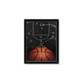 Picture of Basketball Game Plan _GroupedProduct_Rectangle_Portrait_Mini_ _GroupedProduct_Rectangle_Portrait_Framed_Matted_
