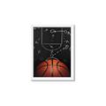 Picture of Basketball Game Plan _GroupedProduct_Rectangle_Portrait_Mini_ _GroupedProduct_Rectangle_Portrait_Framed_Matted_