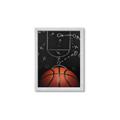 Picture of Basketball Game Plan _GroupedProduct_Rectangle_Portrait_Mini_ _GroupedProduct_Rectangle_Portrait_Framed_Matted_