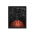 Picture of Basketball Game Plan _GroupedProduct_Rectangle_Portrait_Mini_ _GroupedProduct_Rectangle_Portrait_Framed_Matted_