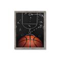 Picture of Basketball Game Plan _GroupedProduct_Rectangle_Portrait_Mini_ _GroupedProduct_Rectangle_Portrait_Framed_Matted_