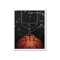 Picture of Basketball Game Plan _GroupedProduct_Rectangle_Portrait_Mini_ _GroupedProduct_Rectangle_Portrait_Framed_Matted_