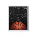 Picture of Basketball Game Plan _GroupedProduct_Rectangle_Portrait_Mini_ _GroupedProduct_Rectangle_Portrait_Framed_Matted_