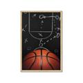 Picture of Basketball Game Plan _GroupedProduct_Rectangle_Portrait_Mini_ _GroupedProduct_Rectangle_Portrait_Framed_Matted_