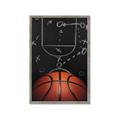 Picture of Basketball Game Plan _GroupedProduct_Rectangle_Portrait_Mini_ _GroupedProduct_Rectangle_Portrait_Framed_Matted_