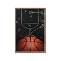 Picture of Basketball Game Plan _GroupedProduct_Rectangle_Portrait_Mini_ _GroupedProduct_Rectangle_Portrait_Framed_Matted_