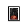 Picture of Basketball Game Plan _GroupedProduct_Rectangle_Portrait_Mini_ _GroupedProduct_Rectangle_Portrait_Framed_Matted_