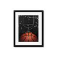 Picture of Basketball Game Plan _GroupedProduct_Rectangle_Portrait_Mini_ _GroupedProduct_Rectangle_Portrait_Framed_Matted_
