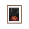 Picture of Basketball Game Plan _GroupedProduct_Rectangle_Portrait_Mini_ _GroupedProduct_Rectangle_Portrait_Framed_Matted_