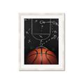 Picture of Basketball Game Plan _GroupedProduct_Rectangle_Portrait_Mini_ _GroupedProduct_Rectangle_Portrait_Framed_Matted_