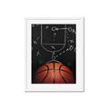 Picture of Basketball Game Plan _GroupedProduct_Rectangle_Portrait_Mini_ _GroupedProduct_Rectangle_Portrait_Framed_Matted_