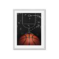 Picture of Basketball Game Plan _GroupedProduct_Rectangle_Portrait_Mini_ _GroupedProduct_Rectangle_Portrait_Framed_Matted_