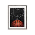 Picture of Basketball Game Plan _GroupedProduct_Rectangle_Portrait_Mini_ _GroupedProduct_Rectangle_Portrait_Framed_Matted_