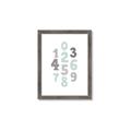 Picture of Mint Numbers _GroupedProduct_Rectangle_Portrait_Mini_ _GroupedProduct_Rectangle_Portrait_Framed_Matted_