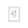Picture of Mint Numbers _GroupedProduct_Rectangle_Portrait_Mini_ _GroupedProduct_Rectangle_Portrait_Framed_Matted_