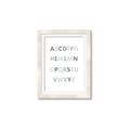Picture of Mint Alphabet I _GroupedProduct_Rectangle_Portrait_Mini_ _GroupedProduct_Rectangle_Portrait_Framed_Matted_