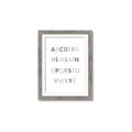 Picture of Mint Alphabet I _GroupedProduct_Rectangle_Portrait_Mini_ _GroupedProduct_Rectangle_Portrait_Framed_Matted_