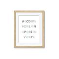 Picture of Mint Alphabet I _GroupedProduct_Rectangle_Portrait_Mini_ _GroupedProduct_Rectangle_Portrait_Framed_Matted_