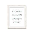 Picture of Mint Alphabet I _GroupedProduct_Rectangle_Portrait_Mini_ _GroupedProduct_Rectangle_Portrait_Framed_Matted_