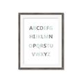 Picture of Mint Alphabet I _GroupedProduct_Rectangle_Portrait_Mini_ _GroupedProduct_Rectangle_Portrait_Framed_Matted_