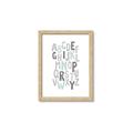 Picture of Mint Alphabet II _GroupedProduct_Rectangle_Portrait_Mini_ _GroupedProduct_Rectangle_Portrait_Framed_Matted_