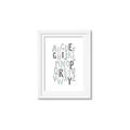 Picture of Mint Alphabet II _GroupedProduct_Rectangle_Portrait_Mini_ _GroupedProduct_Rectangle_Portrait_Framed_Matted_