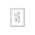 Picture of Mint Alphabet II _GroupedProduct_Rectangle_Portrait_Mini_ _GroupedProduct_Rectangle_Portrait_Framed_Matted_