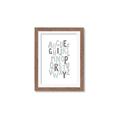 Picture of Mint Alphabet II _GroupedProduct_Rectangle_Portrait_Mini_ _GroupedProduct_Rectangle_Portrait_Framed_Matted_